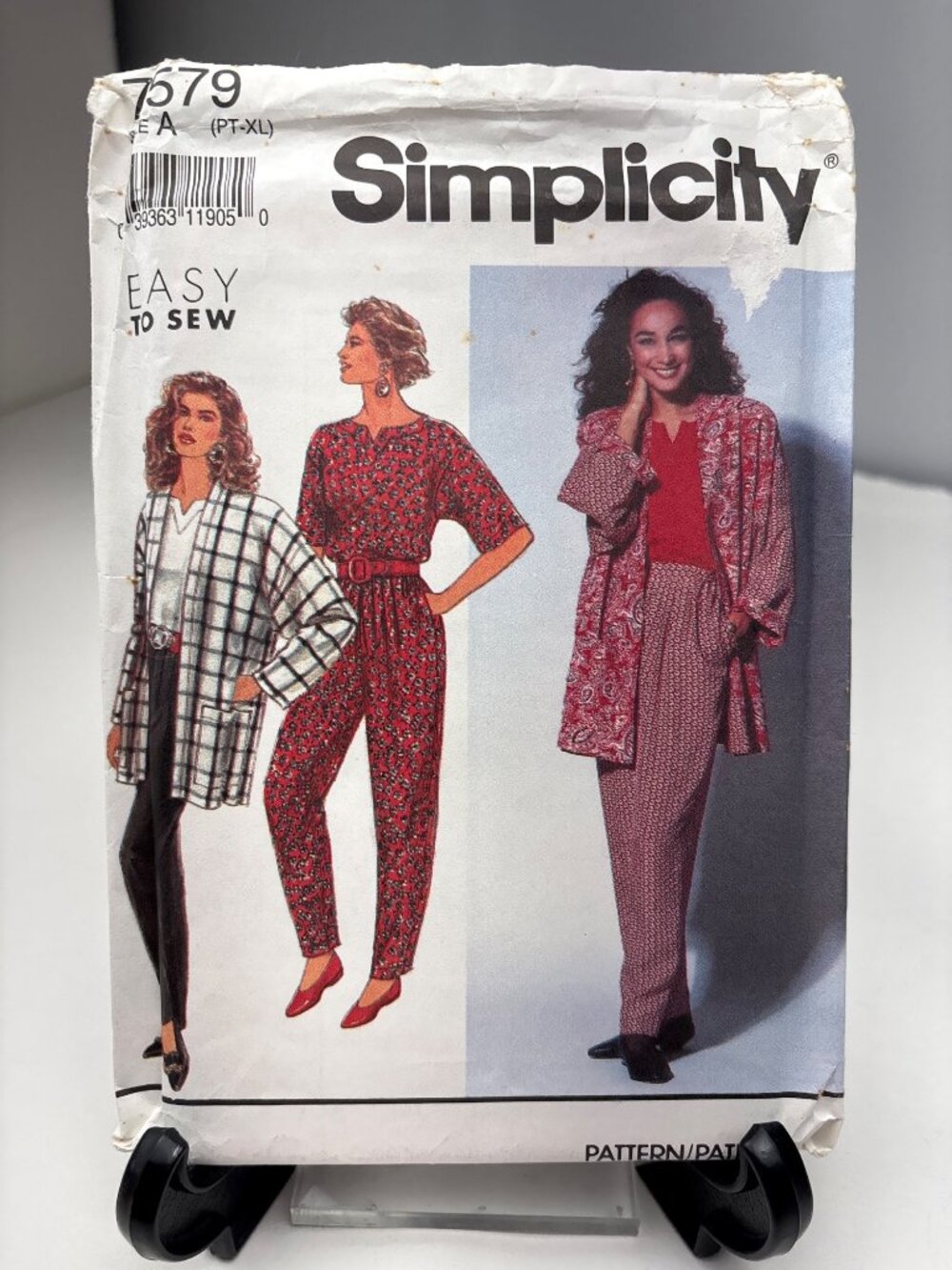 Simplicity 7579 Sewing Pattern Shirt Pant Coat Size 6 8 10 12 14 16 18 20 22 24